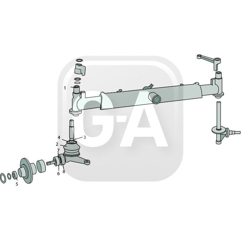 Roulement butee Eicher